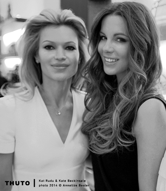 Kat Rudu & Kate Beckinsale. 2014 © Annelize Bester